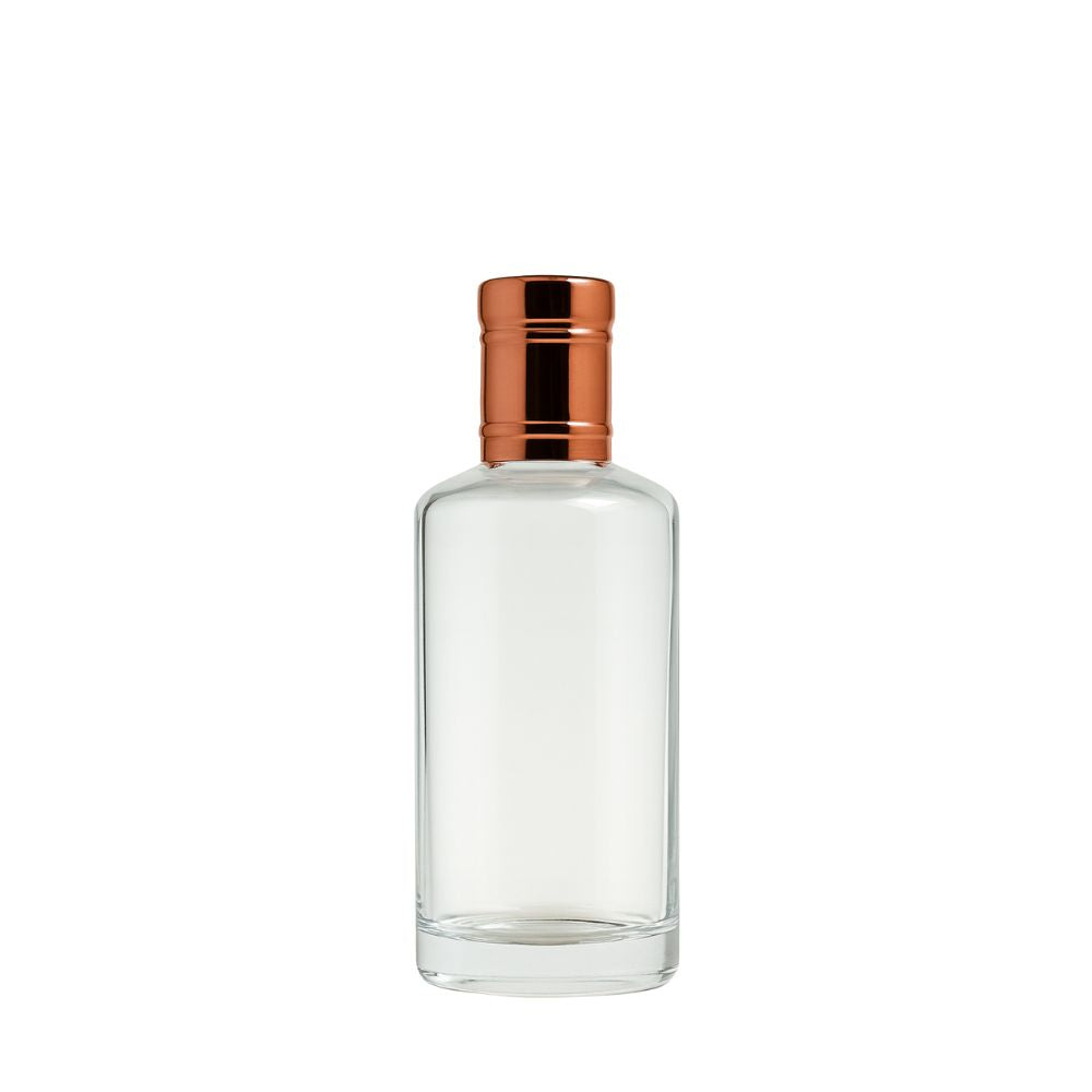 25ml Clear Glass Roller Bottle with Gold Cap – Box of 12 - refillable glass perfume bottles by Oud Aruma
