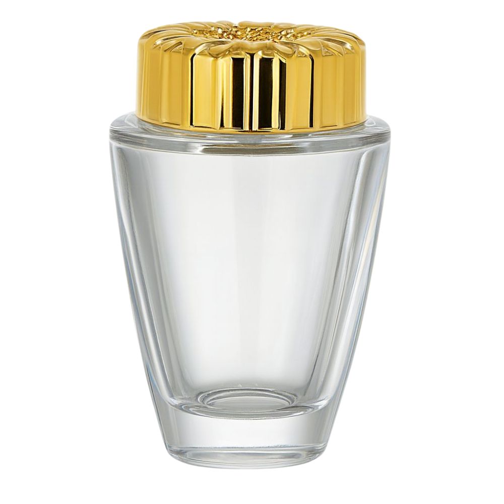 100g Clear Glass Jar with Gold Screw Lid – Display Packaging for Cosmetics & Oud - luxury perfume by Oud Aruma