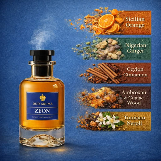 Zeon – Inspired by LV Symphony Fresh, Clean & Modern Long-Lasting Men’s Spray Perfume | Oud Aruma